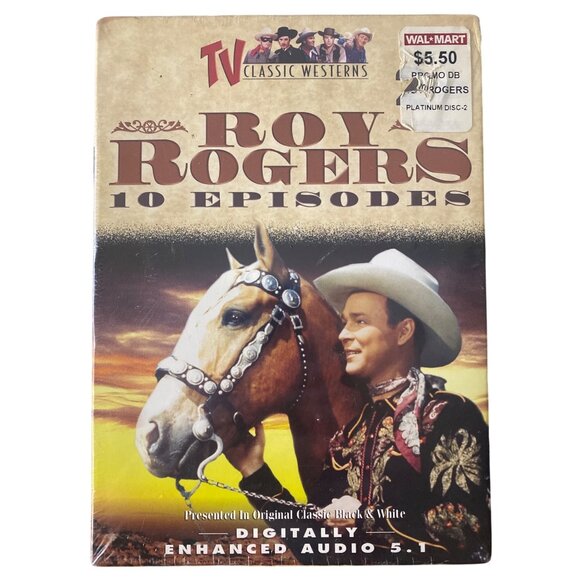 Roy Rogers Classic Westerns DVD Set 10 Episodes Digitally Enhanced Audio 5.1 - Picture 1 of 2